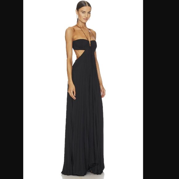 A.L.C. Moira Dress in Black - Picture 4 of 8